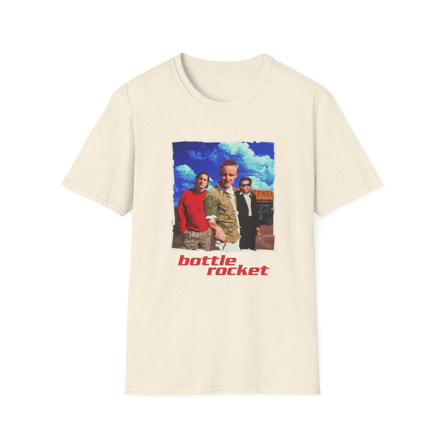 bottle rocket movie poster tshirt