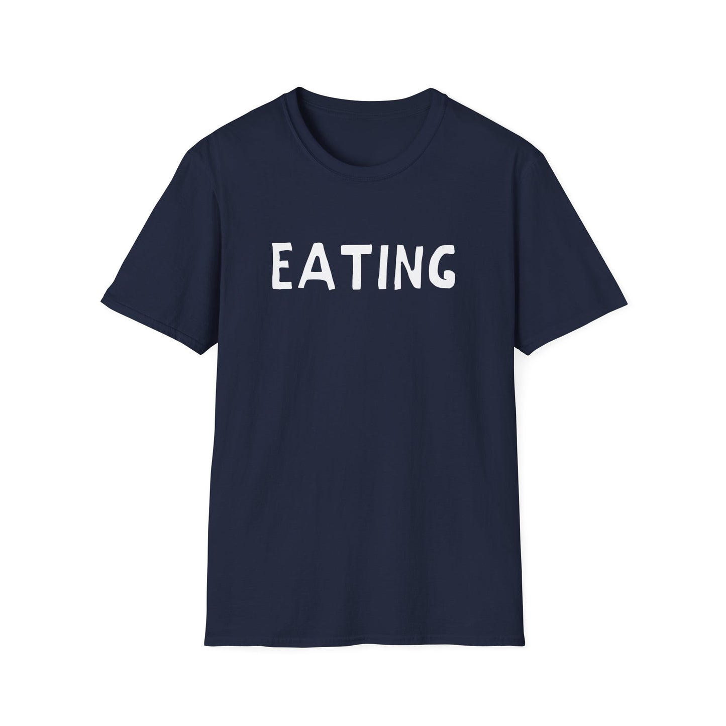 eating hand drawn font tshirt