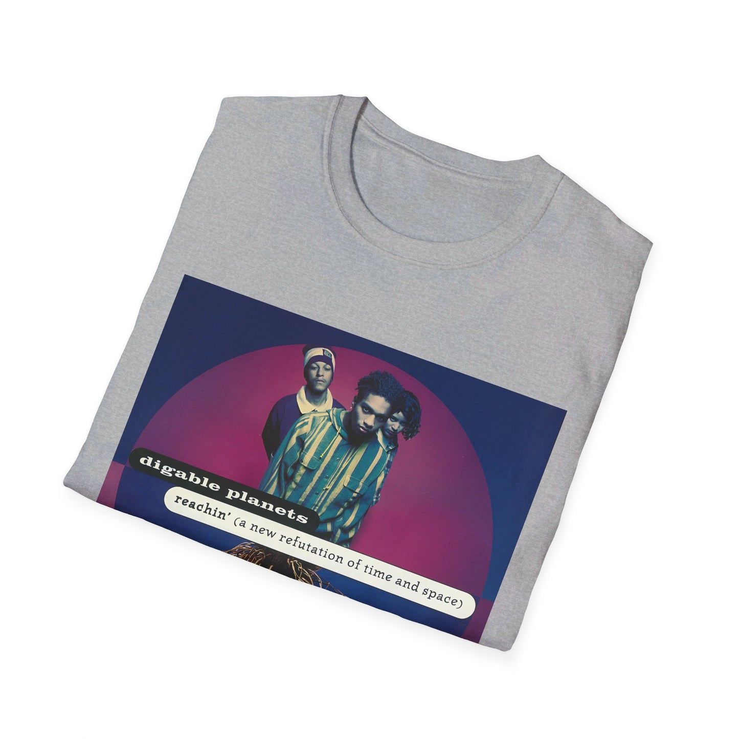 digable planets 1993 debut album reachin' (a new refutation of time and space) tshirt