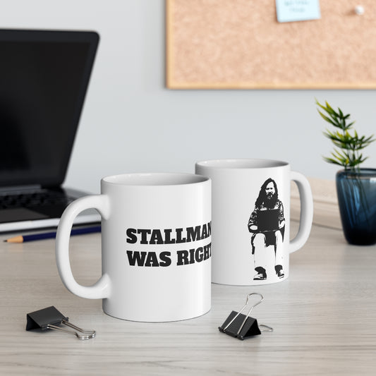 stallman was right coffee mug