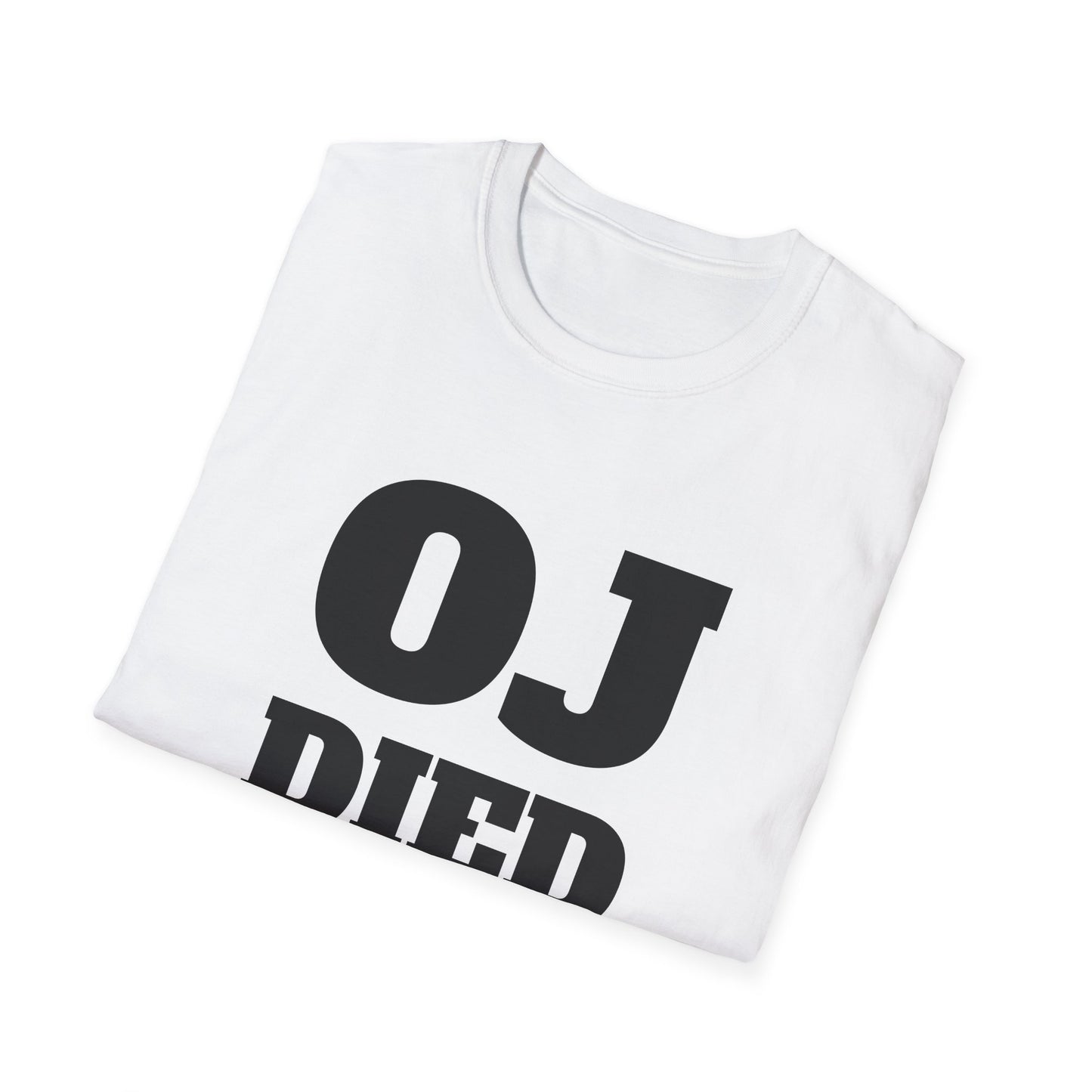 oj died with oj's glove on the back oj simpson tshirt