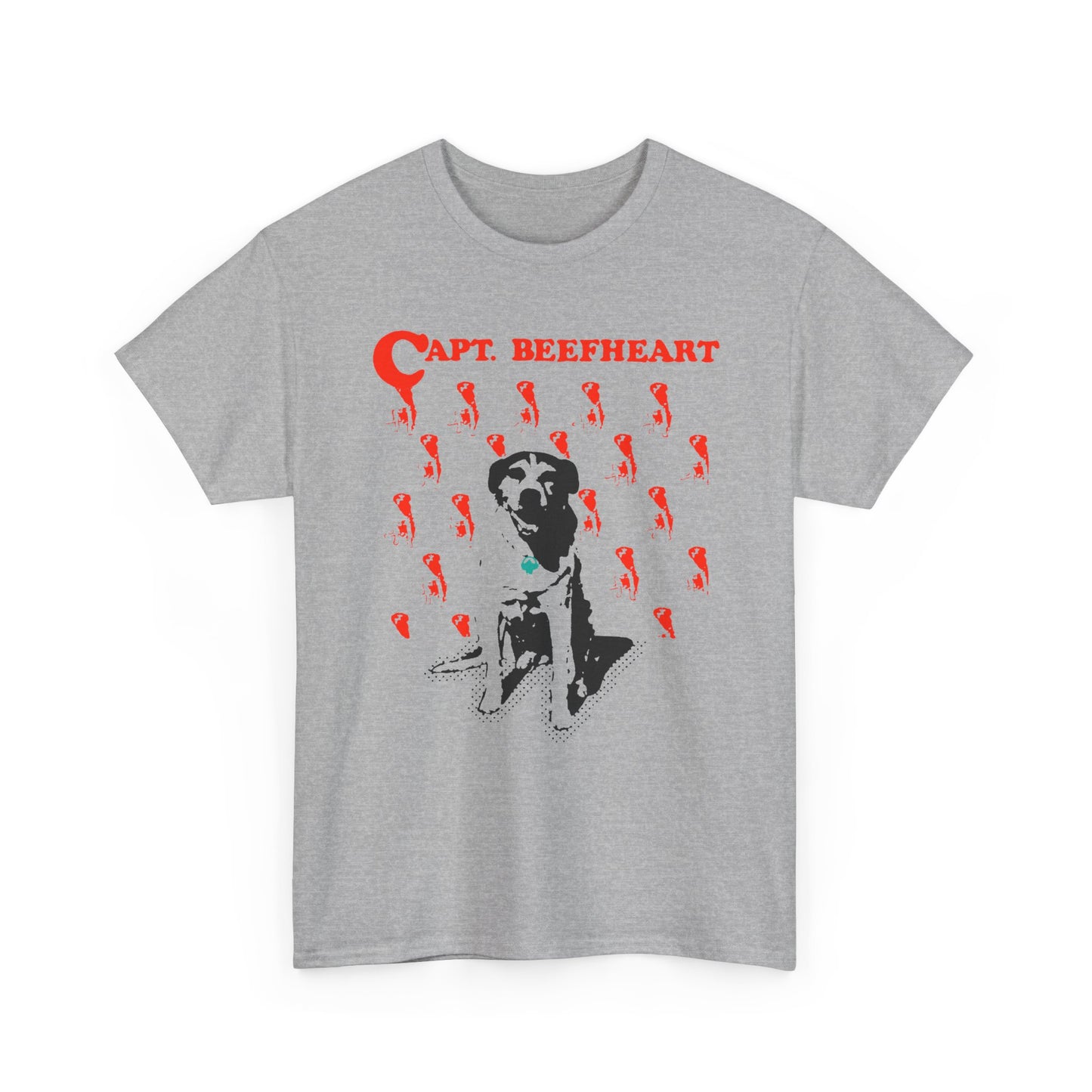 captain beefheart vintage show poster custom fan art edit tshirt