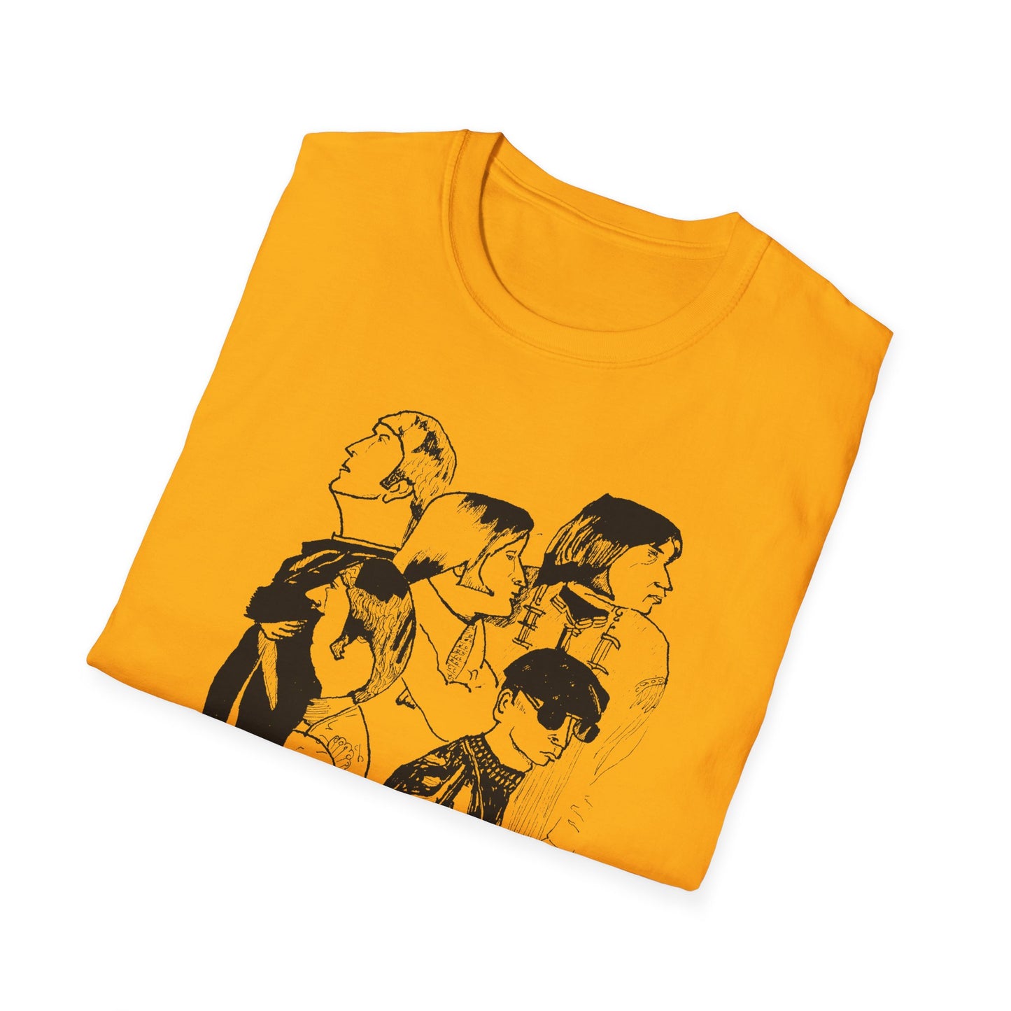 buffalo springfield original fan art drawing tshirt