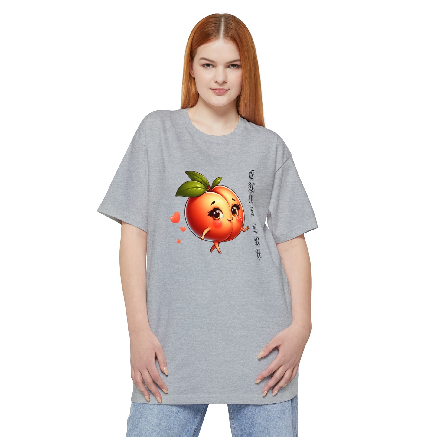 oversized cunt era cute peach unisex tall beefy tshirt