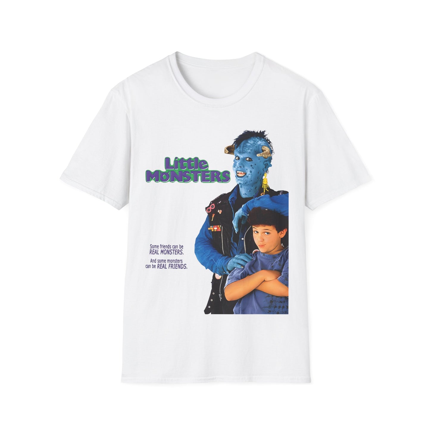 little monsters 1989 alternate movie poster tshirt