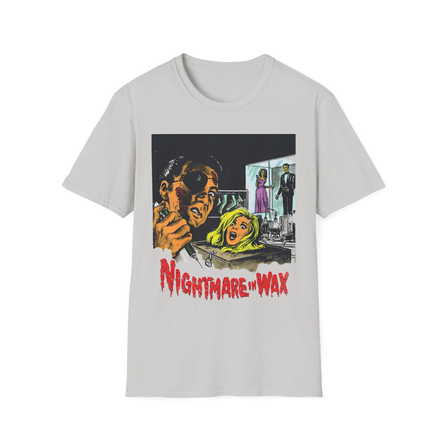 1969 movie poster tshirt nightmare in wax