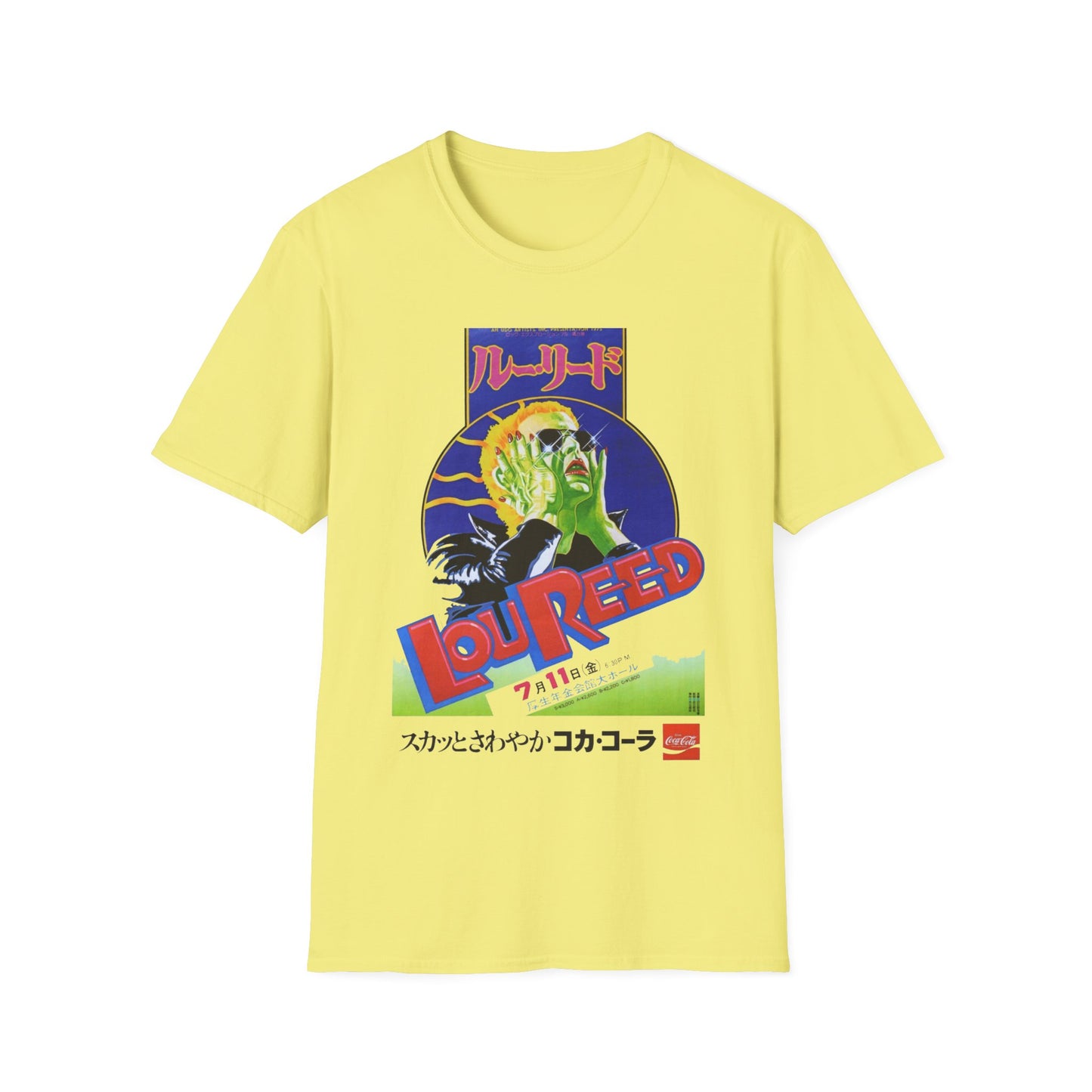 lou reed japanese show poster tshirt