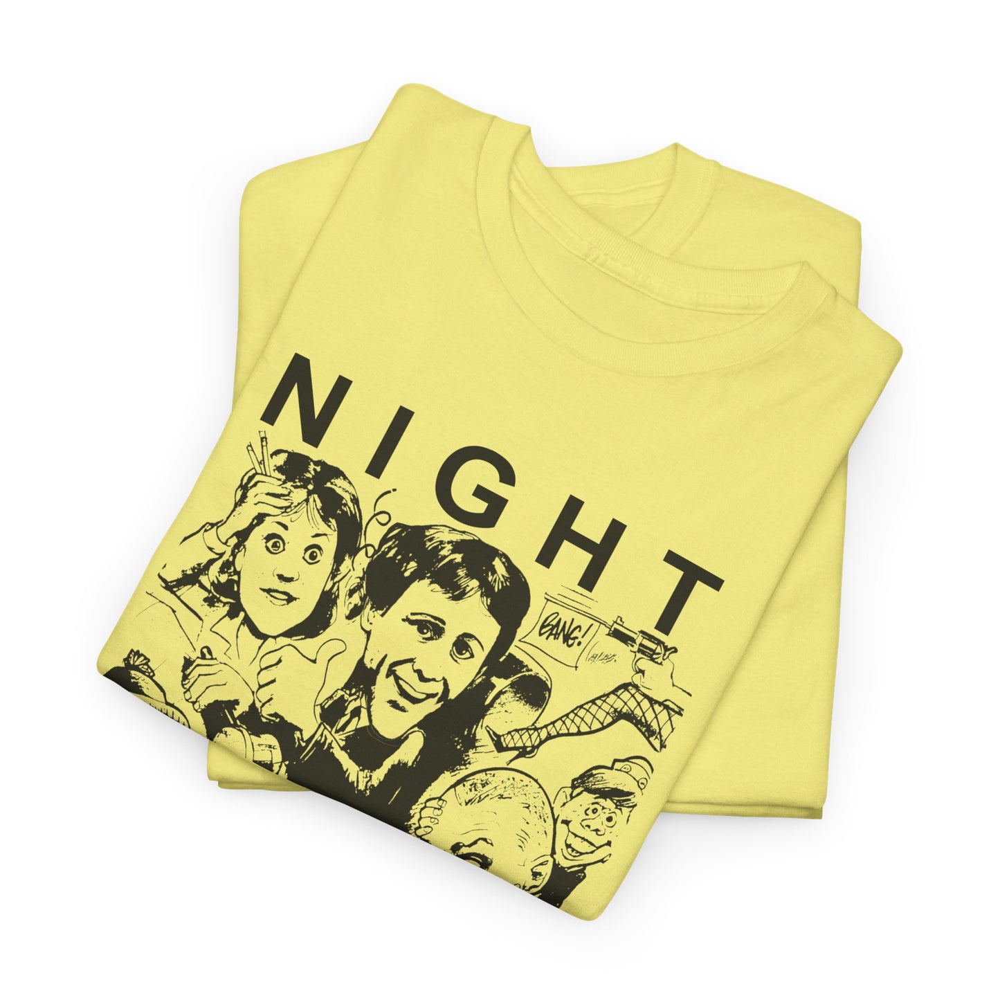 night court tv show newspaper art custom edit tshirt