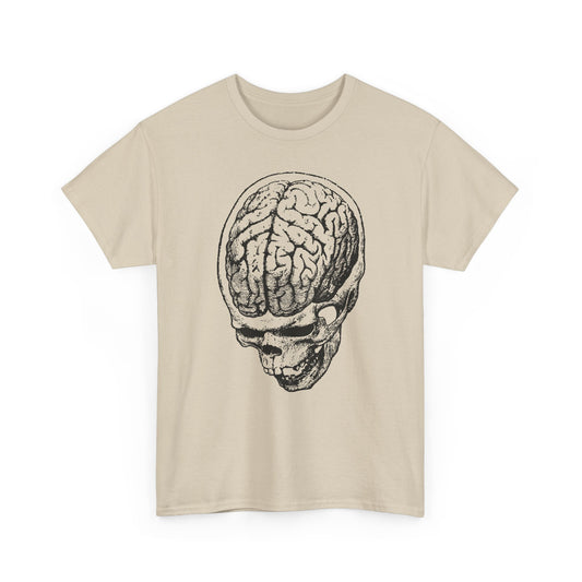 early 1900s brain anatomy illustration tshirt
