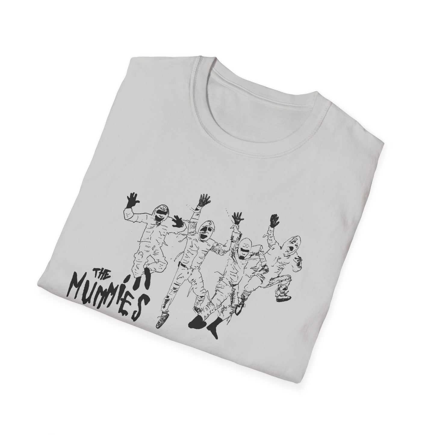 original drawing budget rockers the mummies fan art tshirt