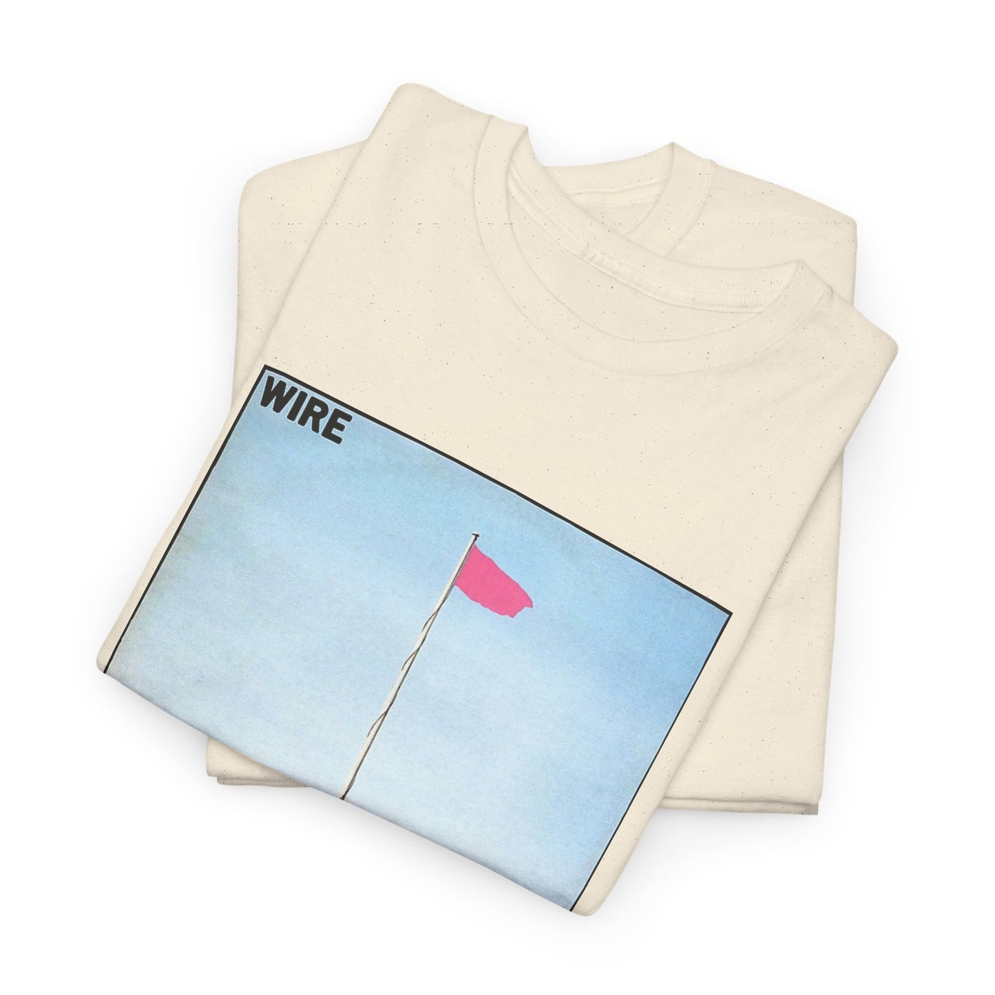 wire 1977 pink flag album cover tshirt