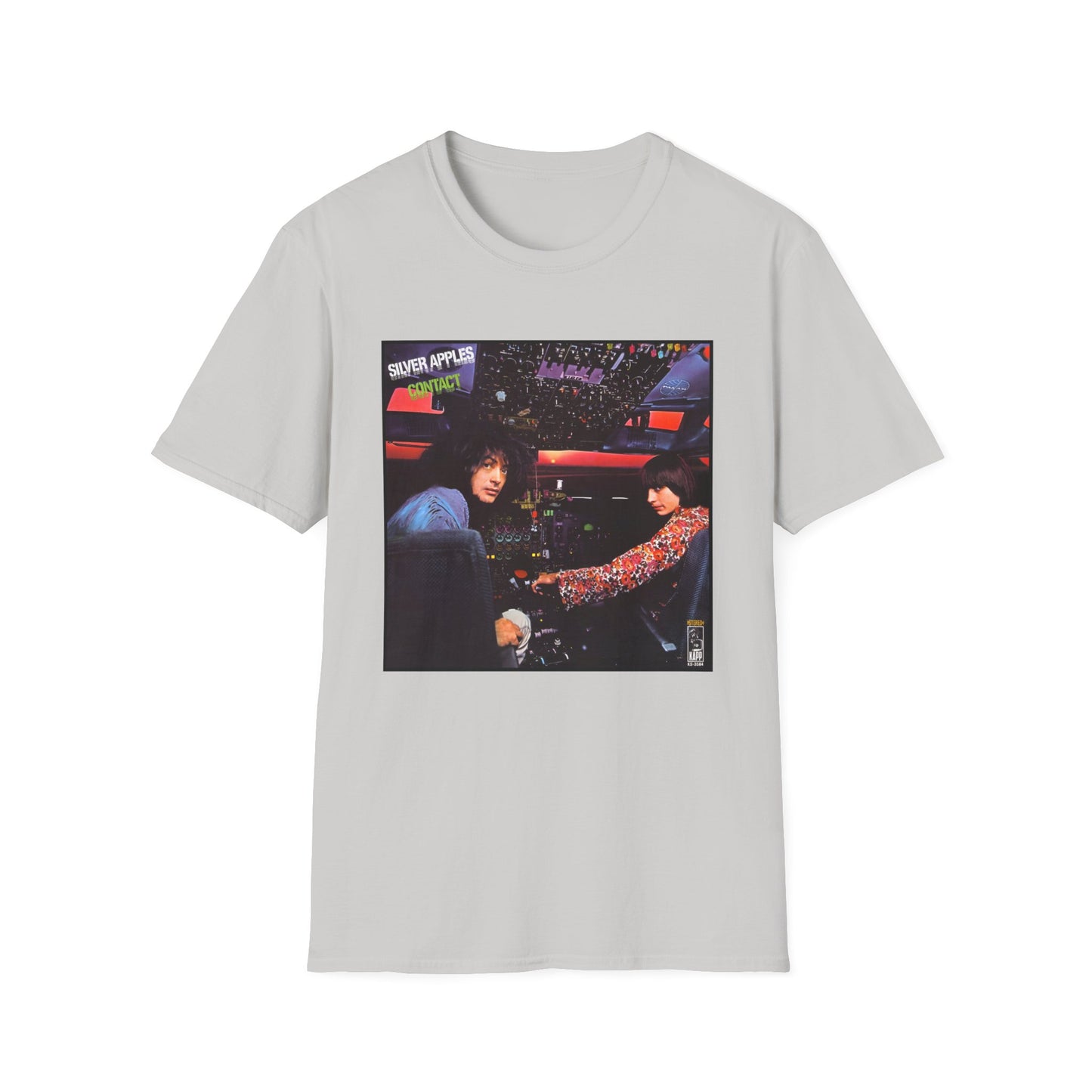 silver apples 1969 album contact tshirt