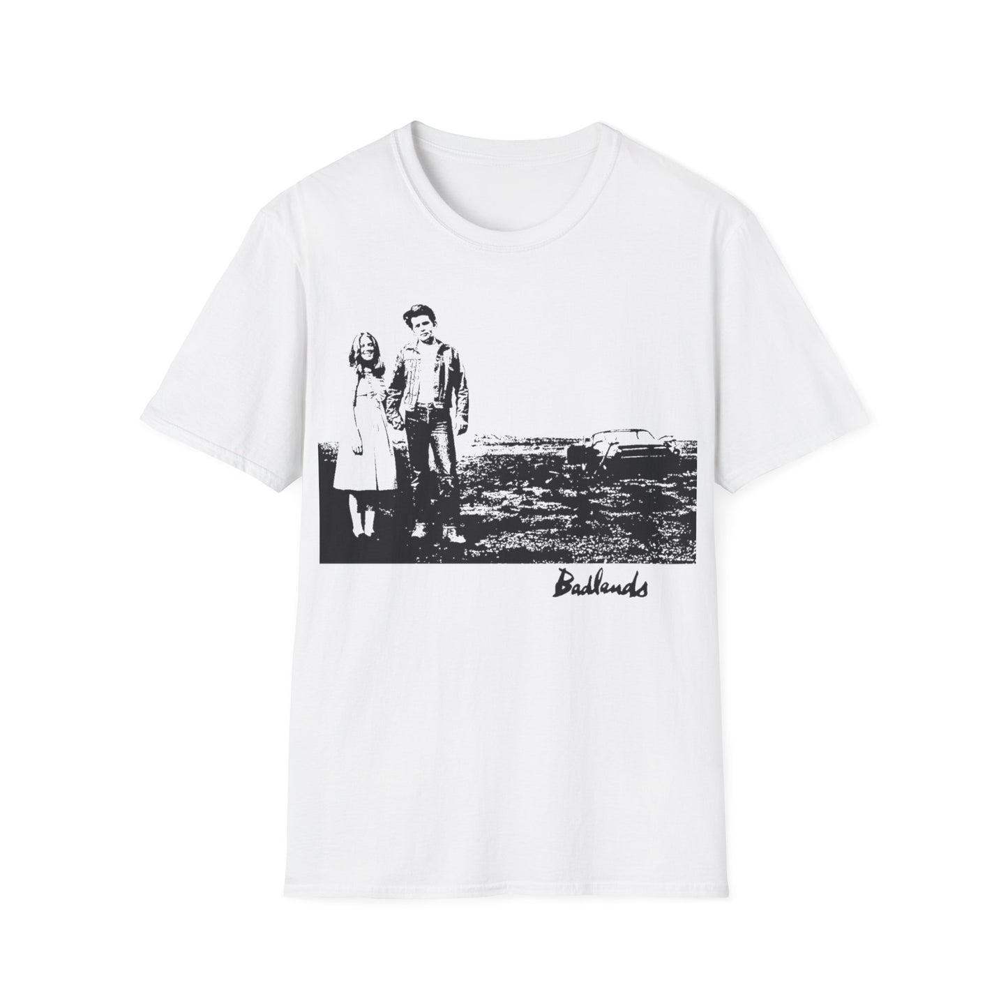 badlands 1973 movie art poster tshirt 1