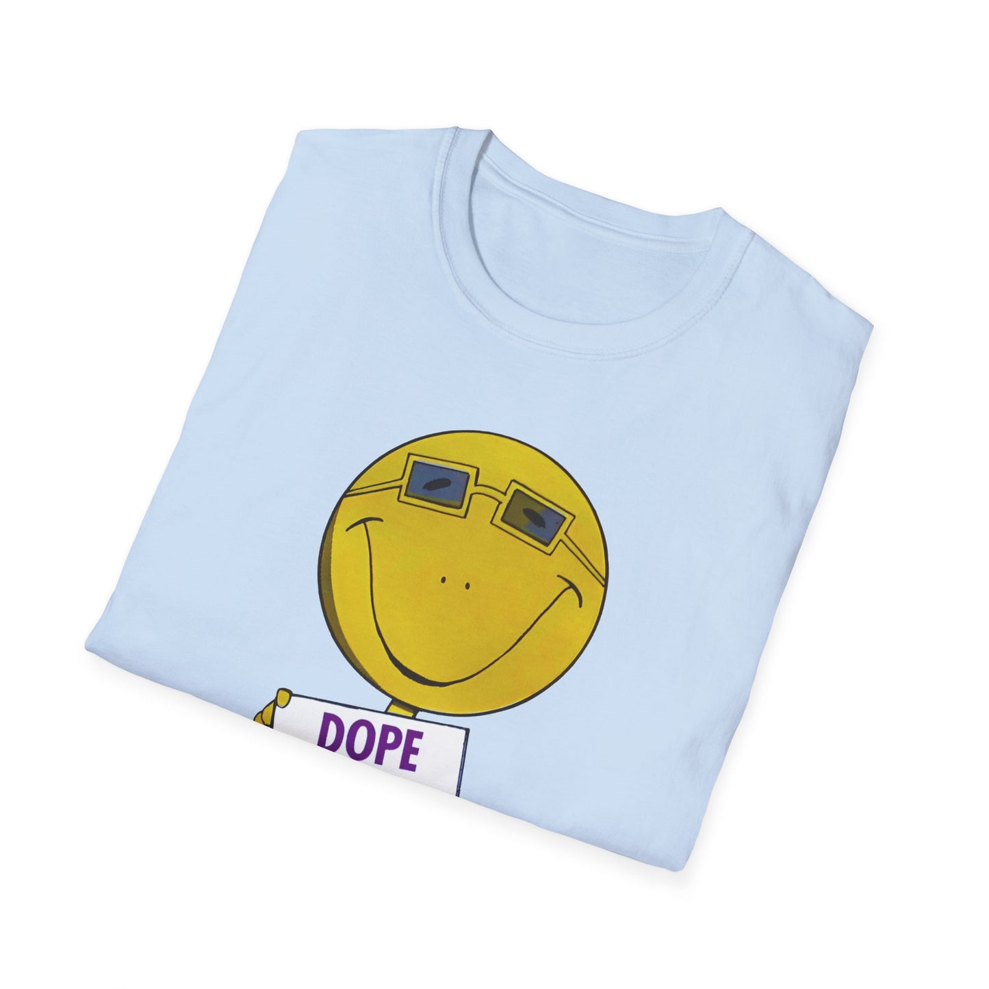 1960s/70s anti-drug poster tshirt "dope is dumb" by smartset smarteen s.o.s tshirt