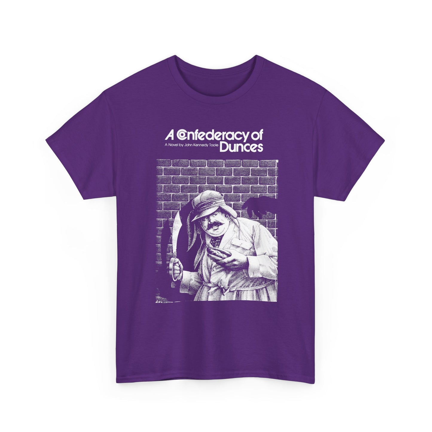 a confederacy of dunces john kennedy toole book cover tshirt