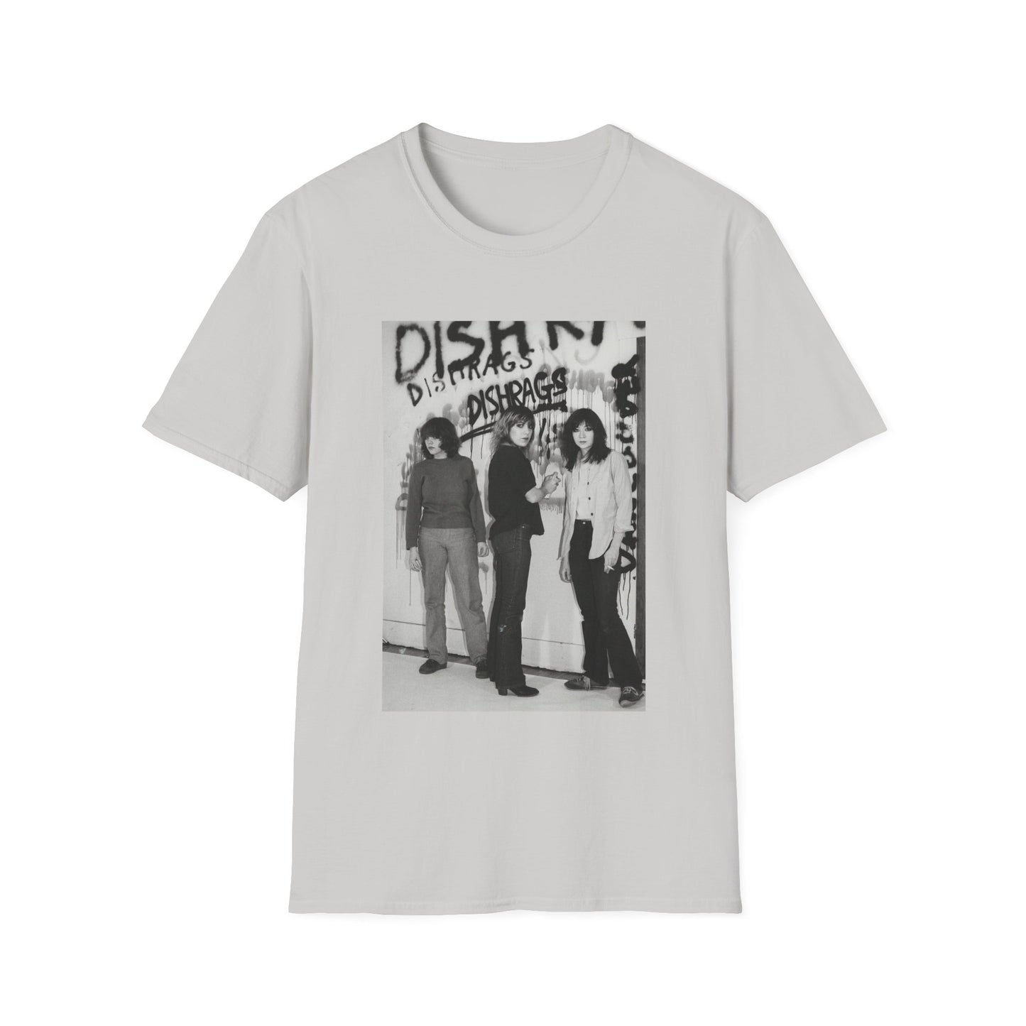 canadian punk band the dishrags photo tshirt