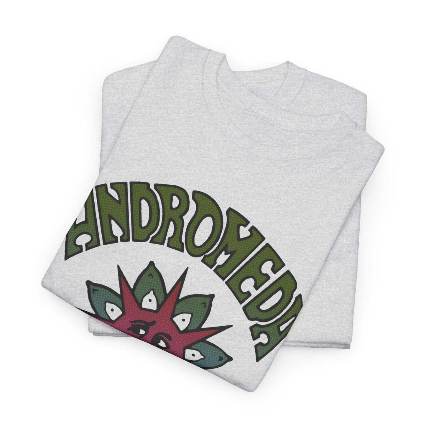 1960s english psychedelic band andromeda fan art tshirt