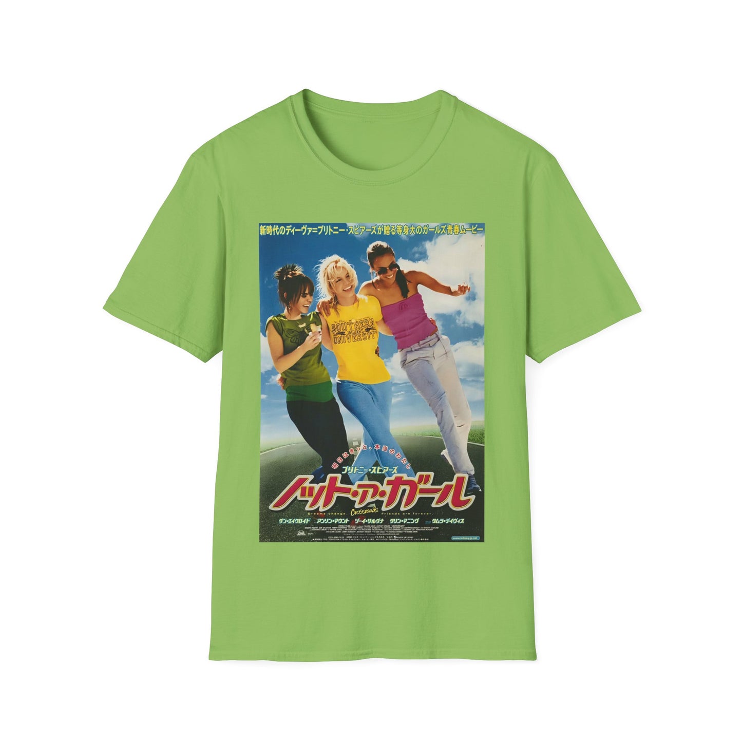 2002 japanese movie poster tshirt britney spears crossroads