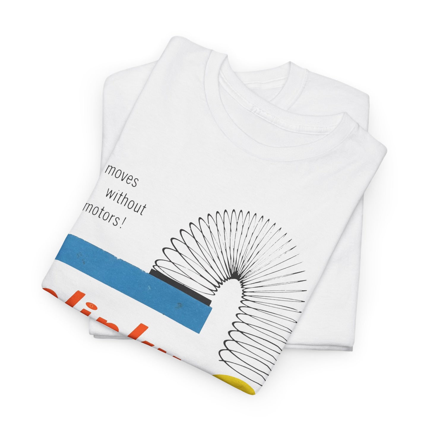 slinky 1960s vintage packaging tshirt