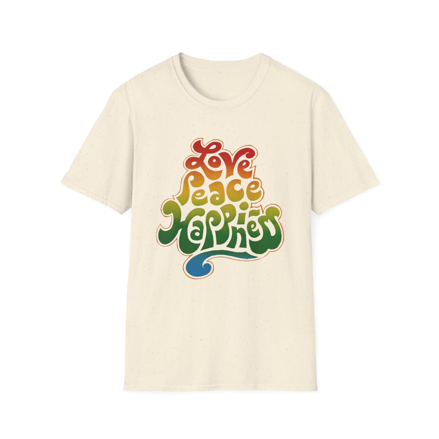 1970 love peace happiness vagabond creations poster tshirt