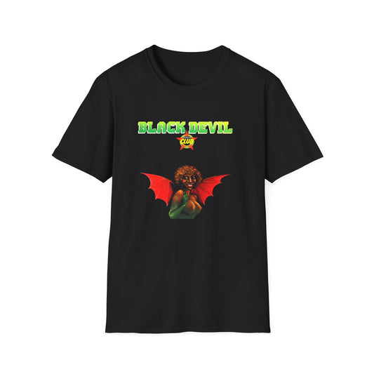 1978 black devil disco club cult classic ep album cover tshirt