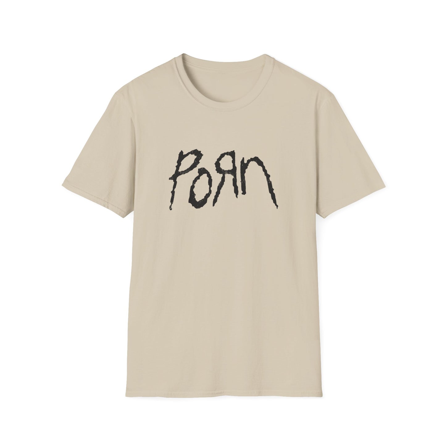 porn in the korn font tshirt 2