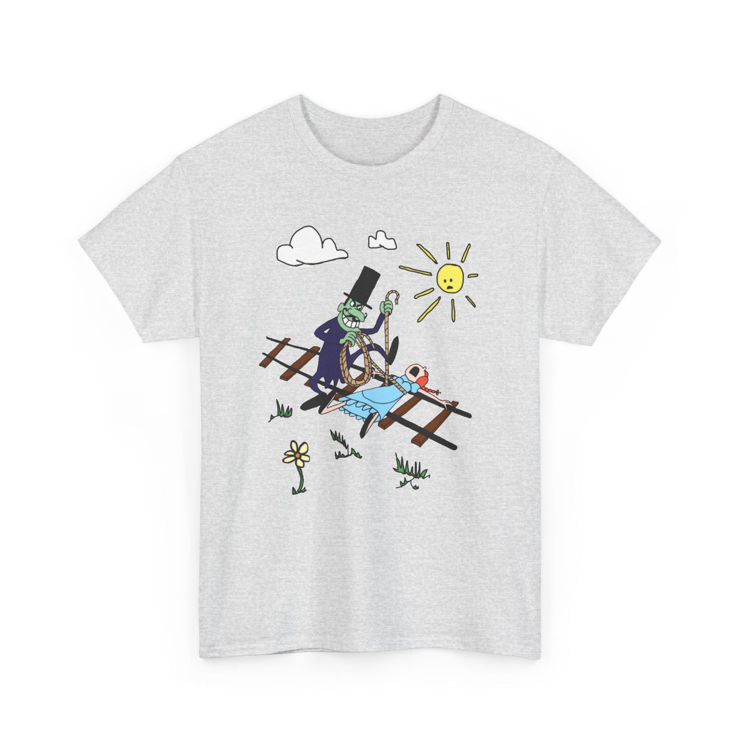 snidely whiplash fan art tshirt