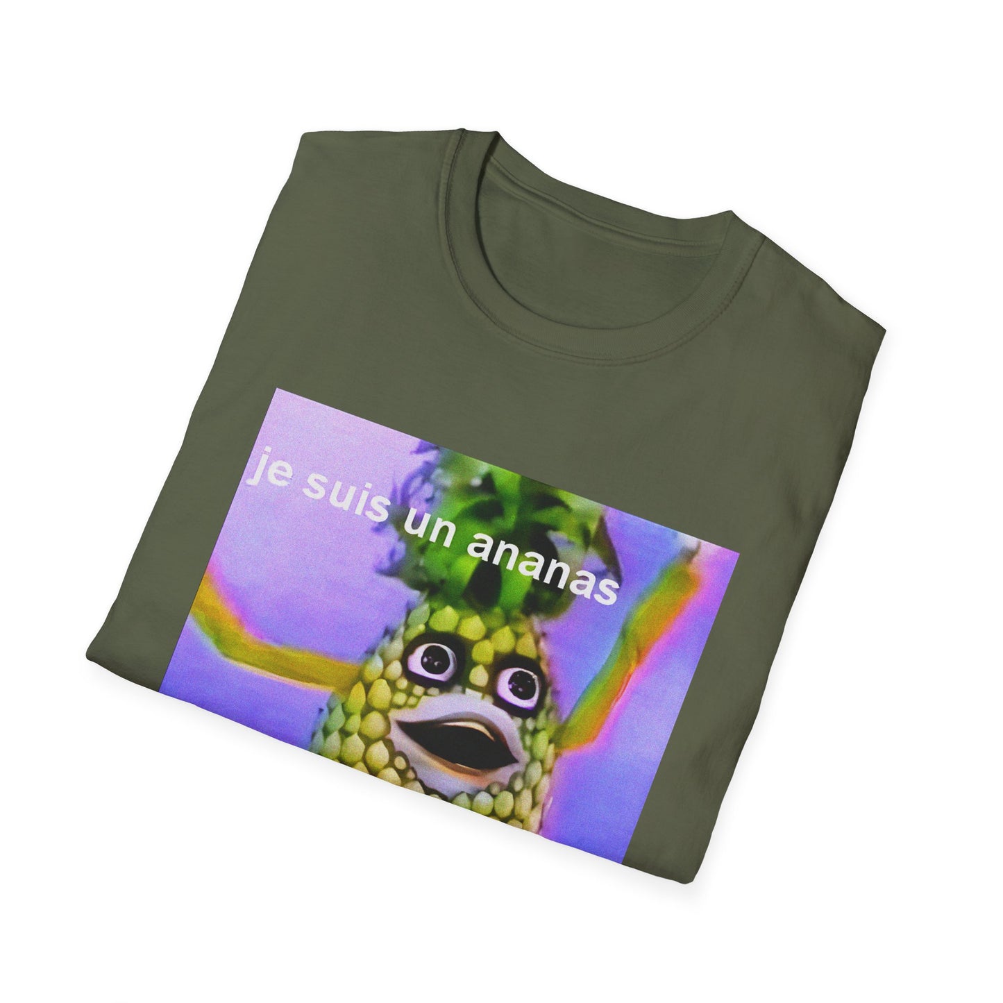 je suis un ananas téléfrançais! (i am a pineapple) TSHIRT