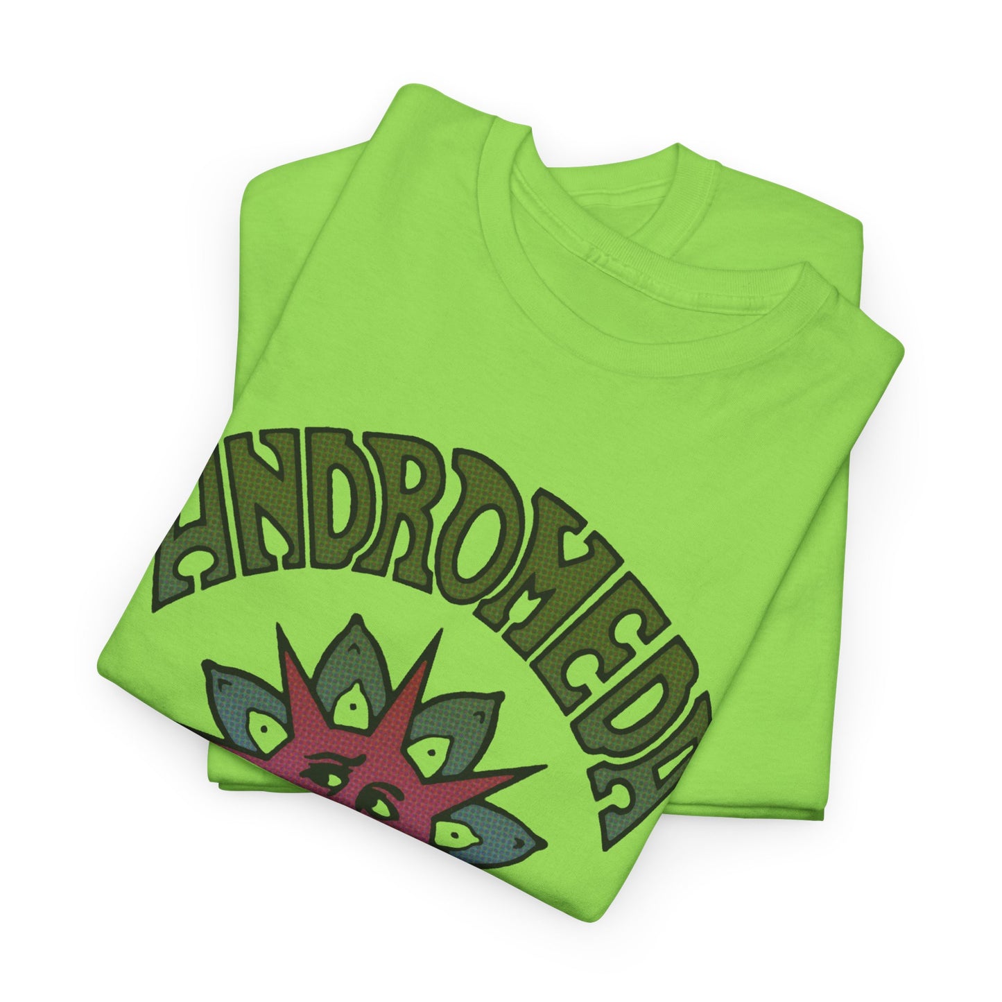 1960s english psychedelic band andromeda fan art tshirt