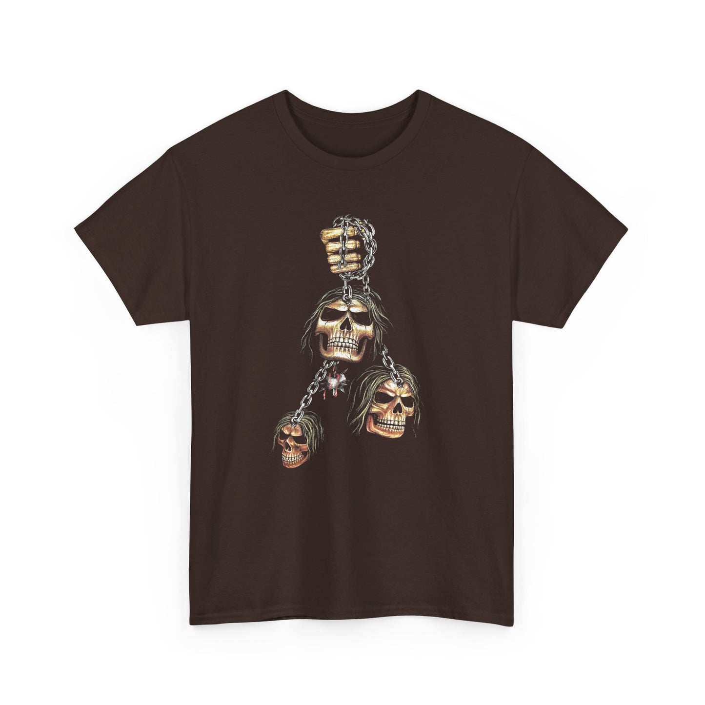 vintage skull trophies reproduction tshirt