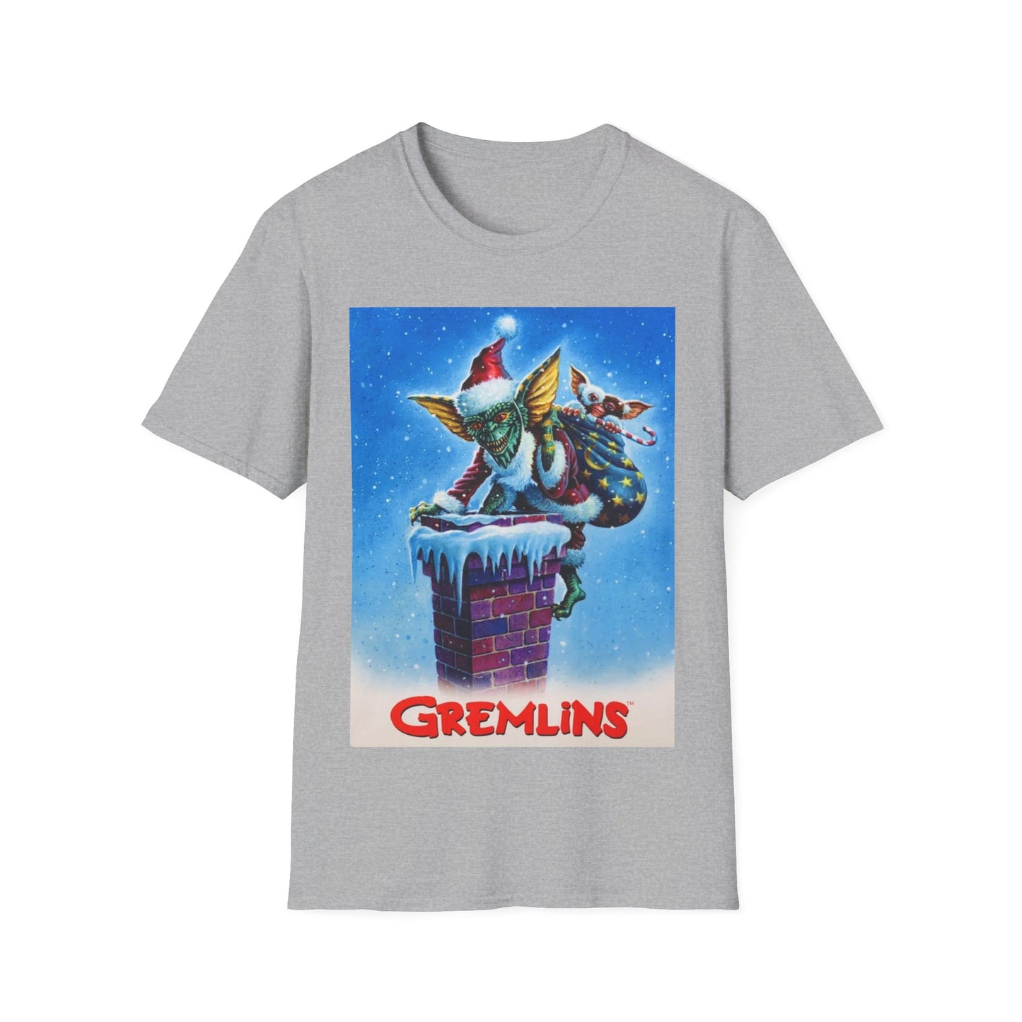 1984 gremlins christmas advertisement tshirt