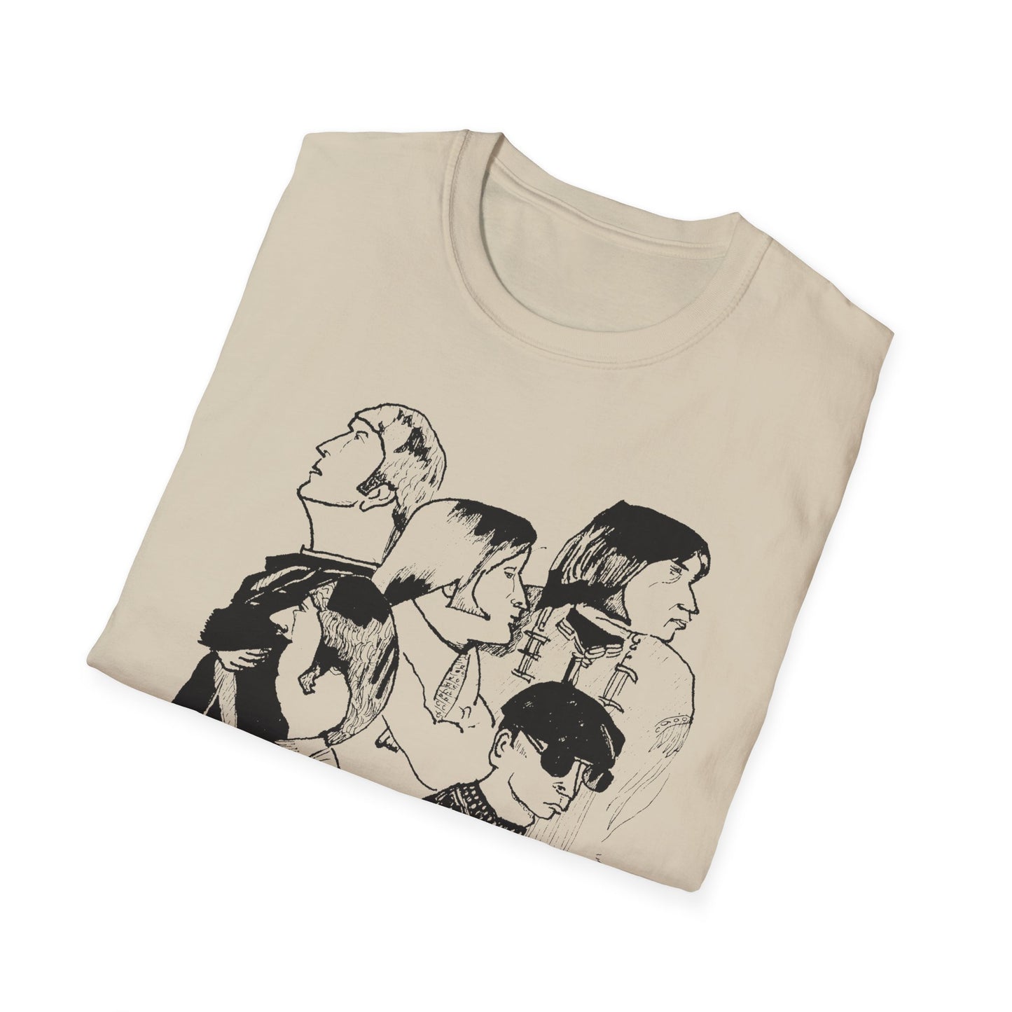 buffalo springfield original fan art drawing tshirt