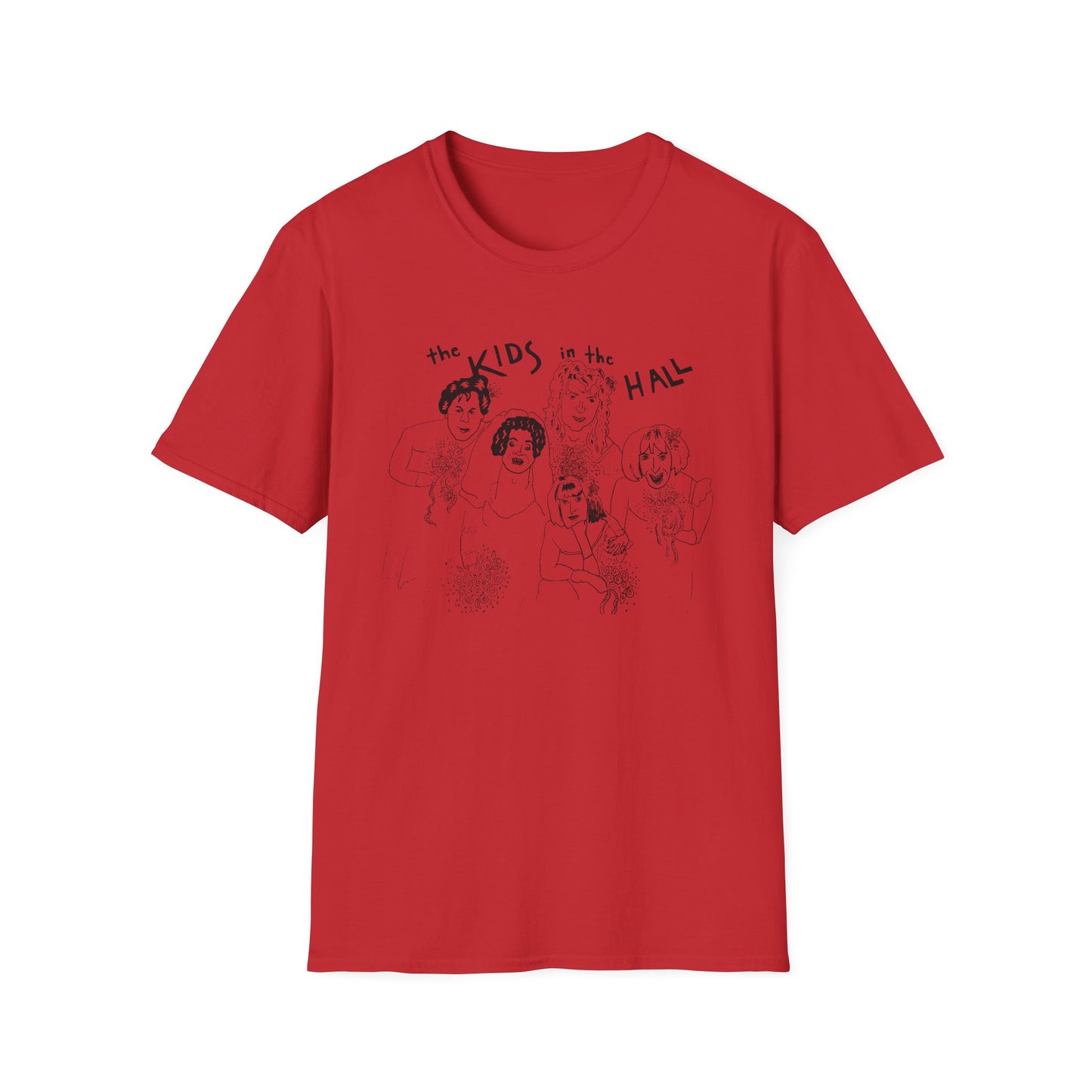 original drawing the kids in the hall tshirt