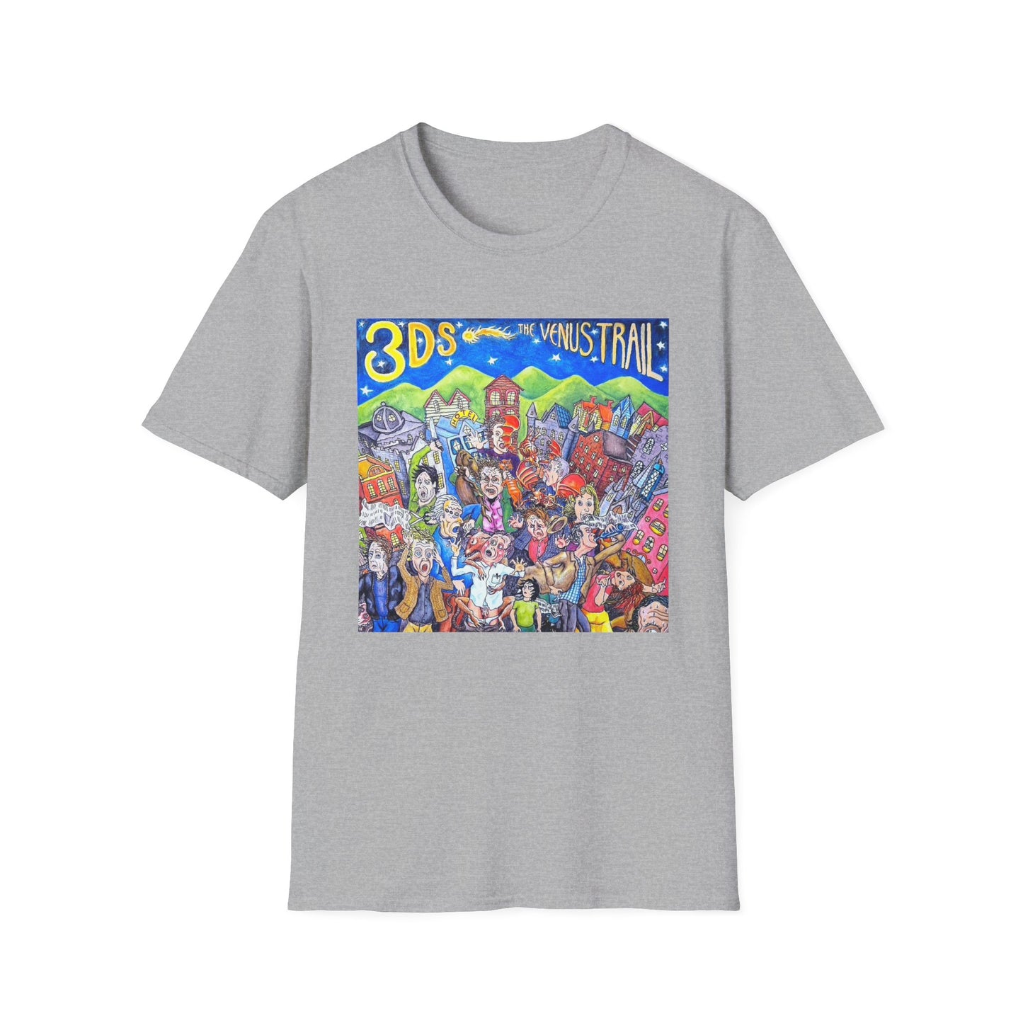 the 3d's 1993 the venus trail album tshirt