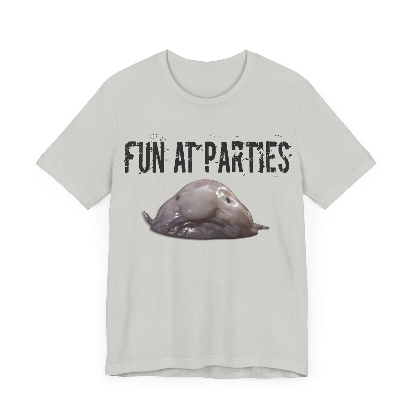 horrible blob fish tshirt "fun at parties"