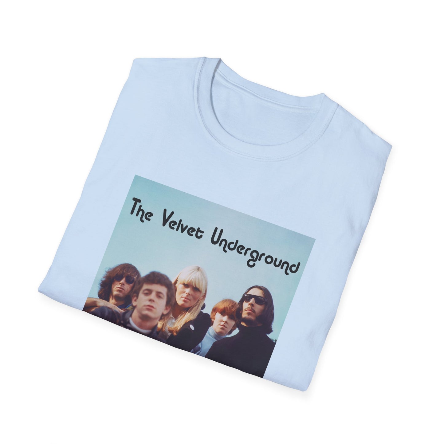 the velvet underground band photo in colour tshirt