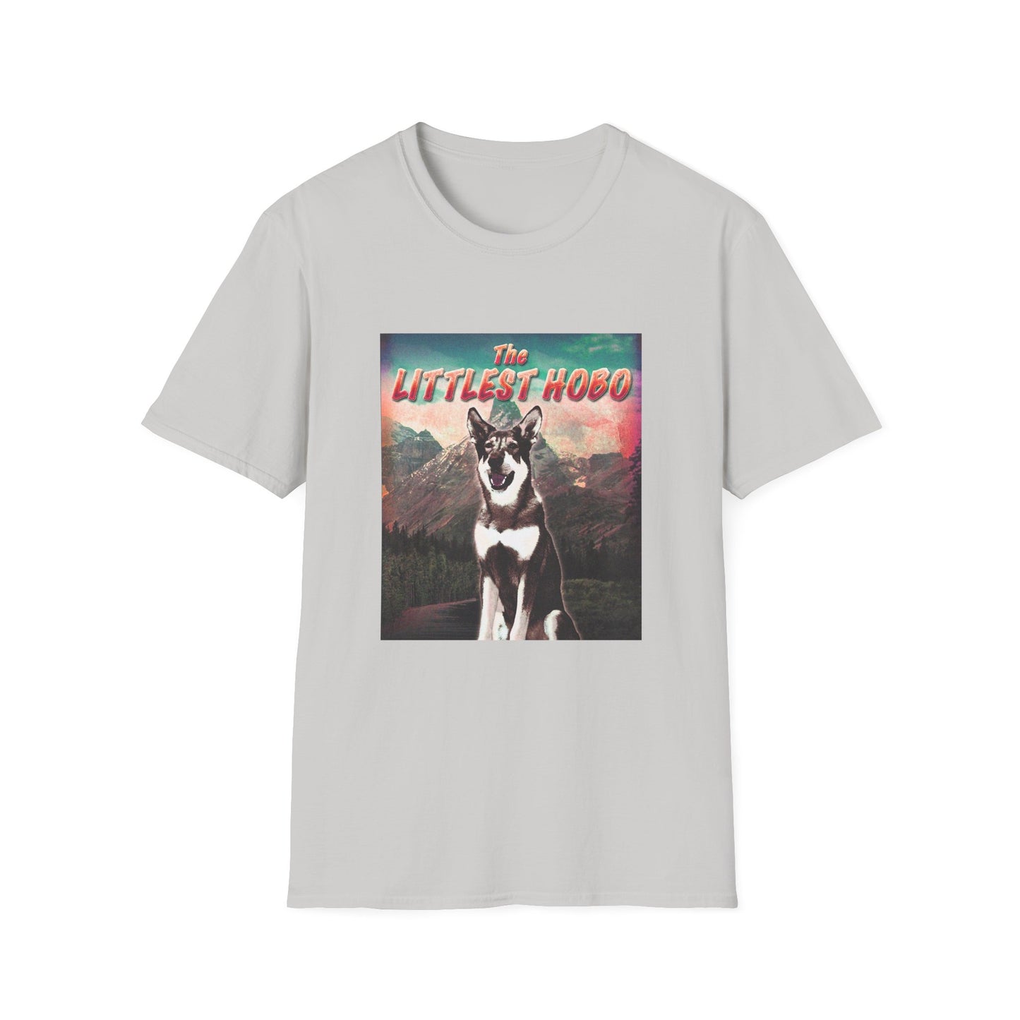 the littlest hobo canadian tv show vintage style tshirt
