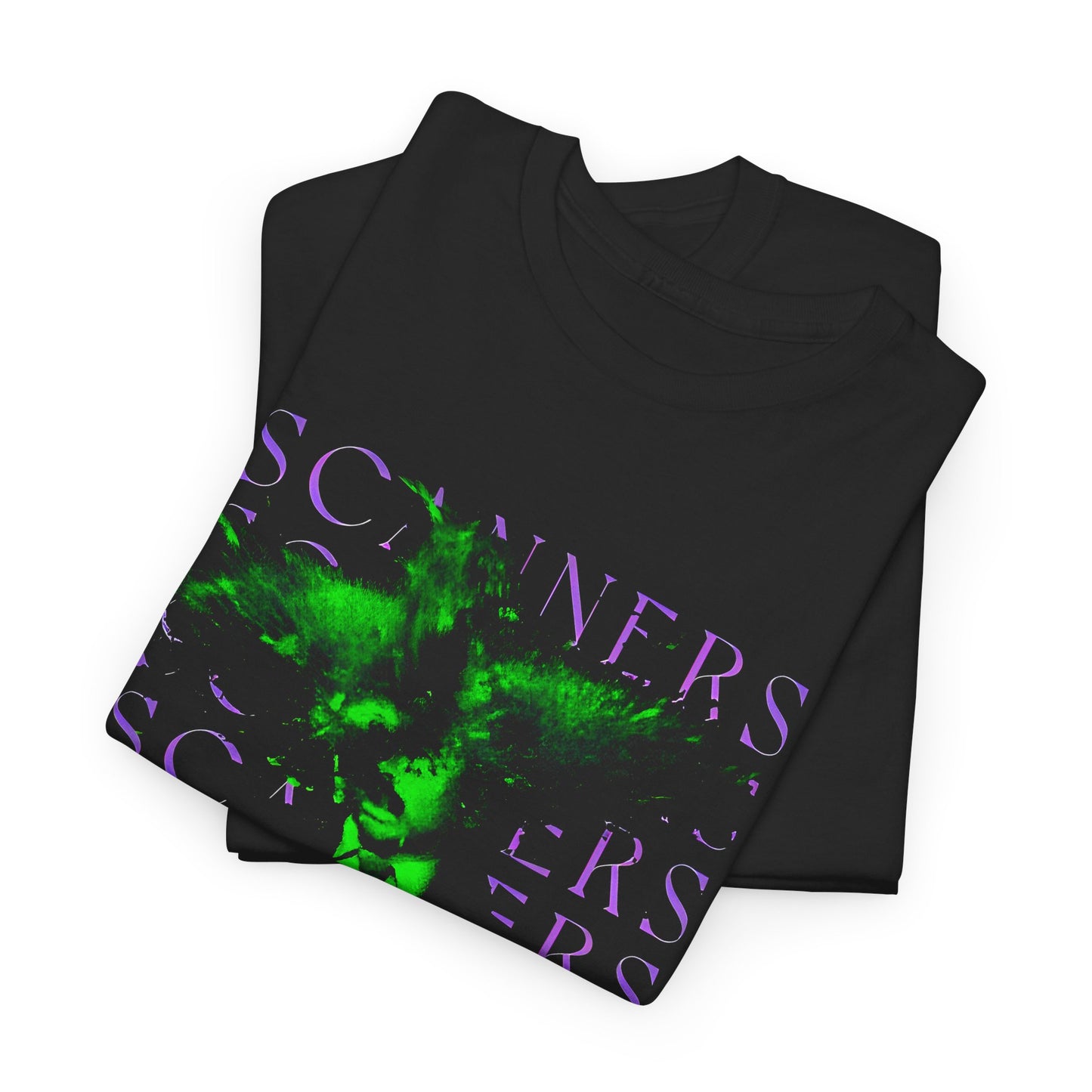 david cronenberg's scanners 1981 alternate movie poster tshirt