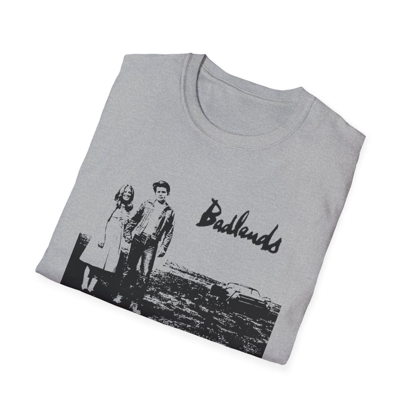 badlands 1973 movie art poster 2 tshirt