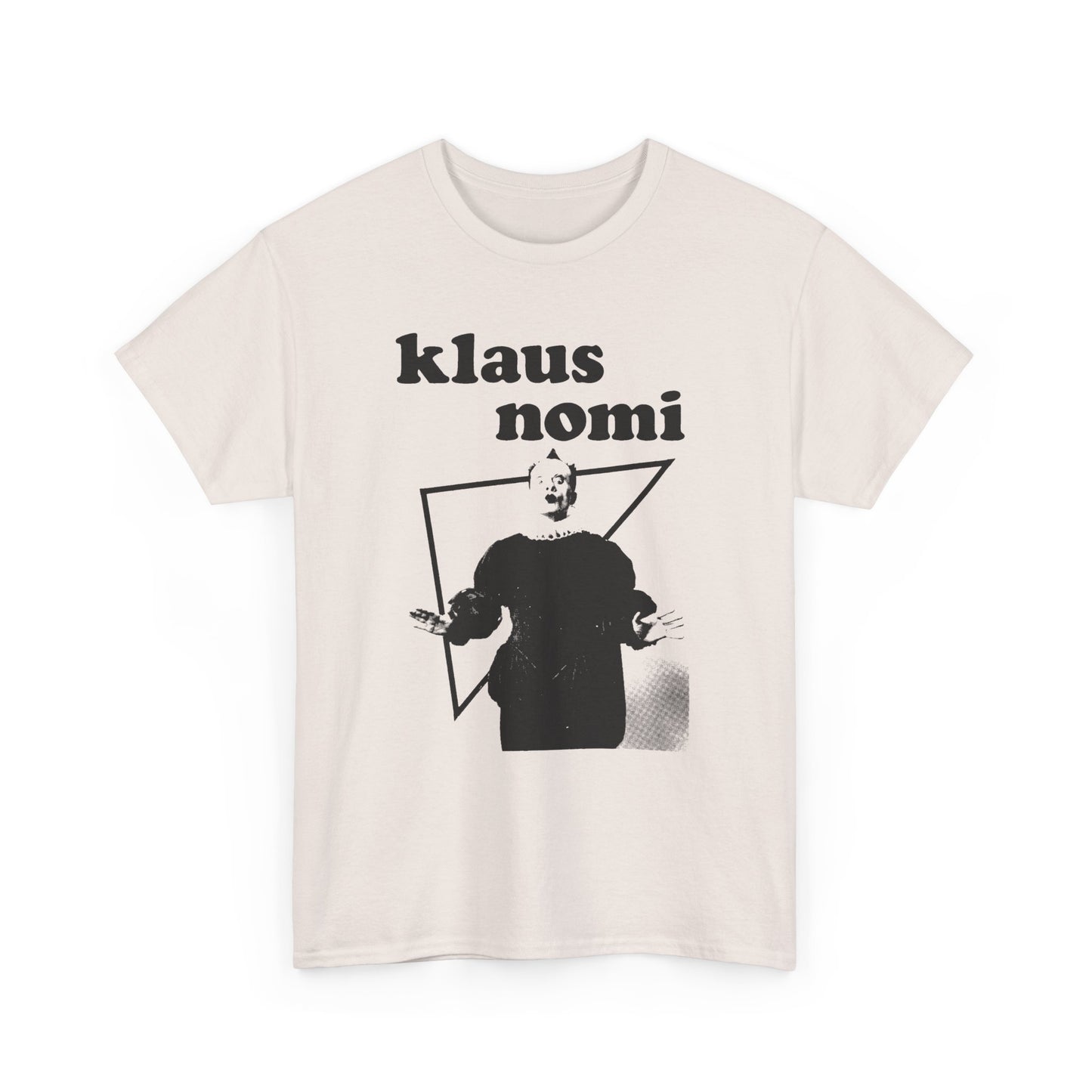 klaus nomi photo session tshirt