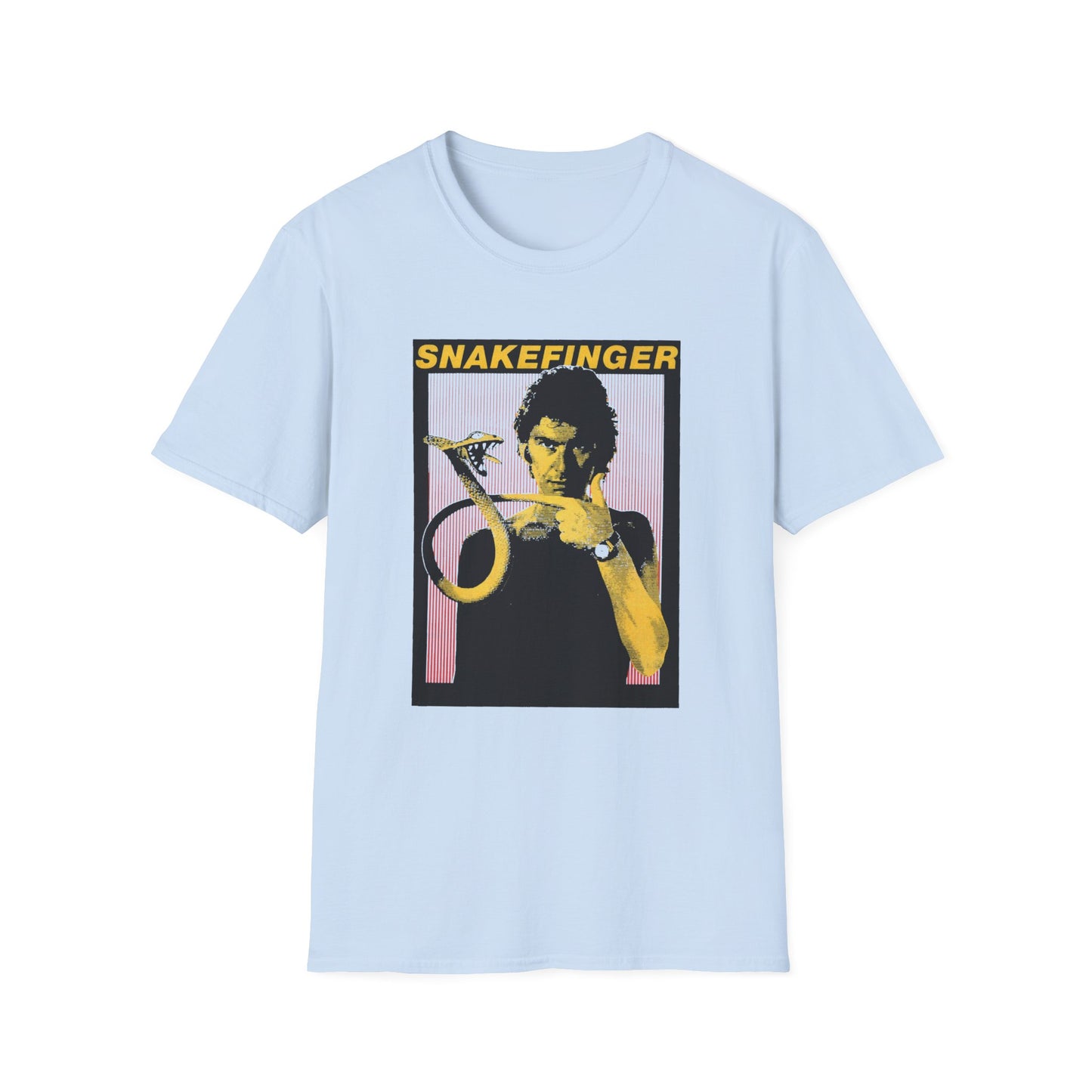 snakefinger chewing hides the sound 1979 album promo vintage reproduction tshirt