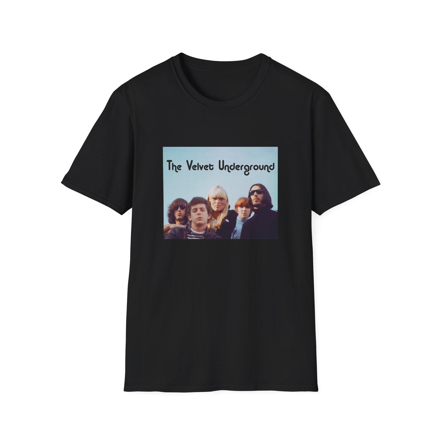 the velvet underground band photo in colour tshirt