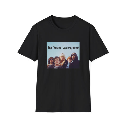the velvet underground band photo in colour tshirt