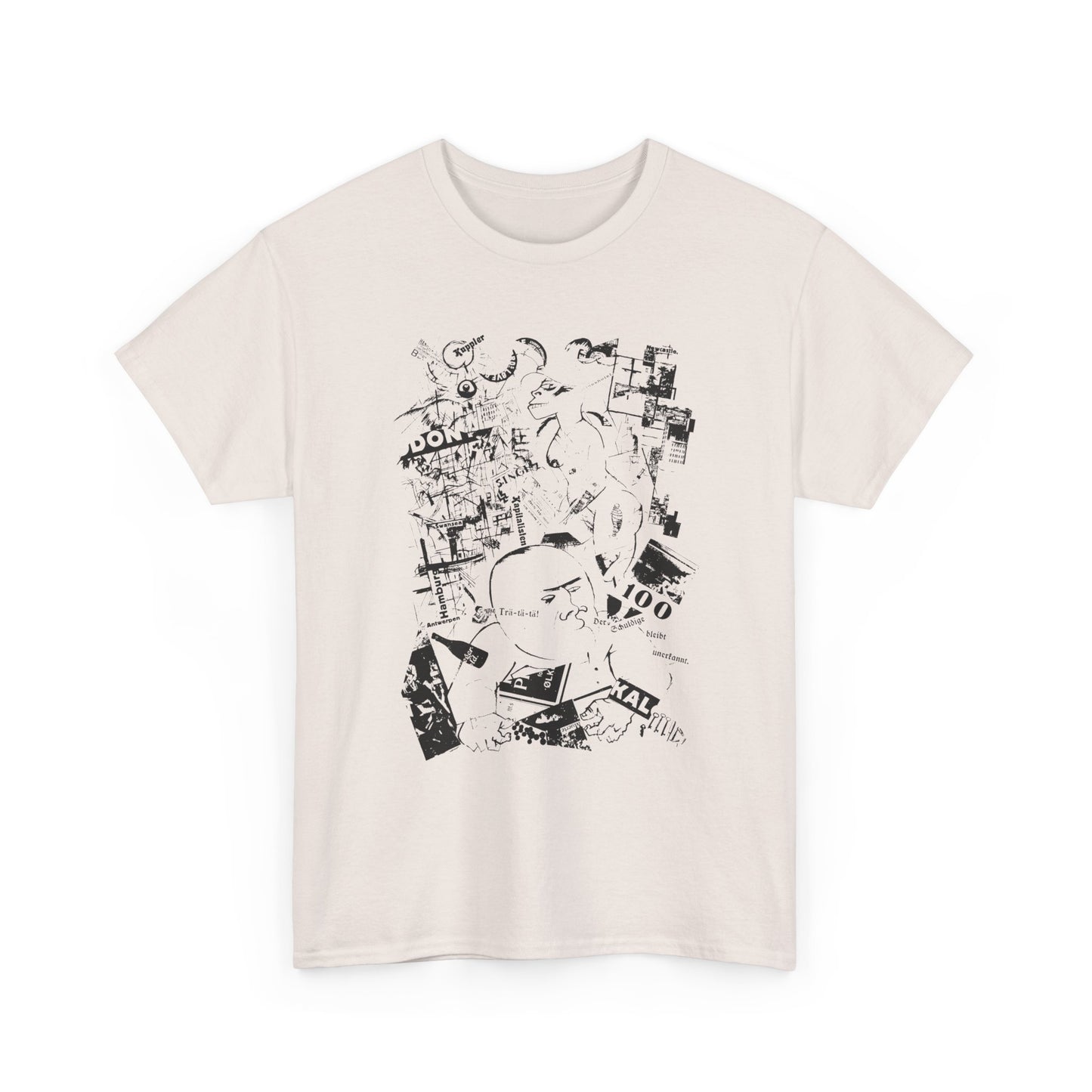 1919 the guilty one remains unknown by george grosz reproduction tshirt