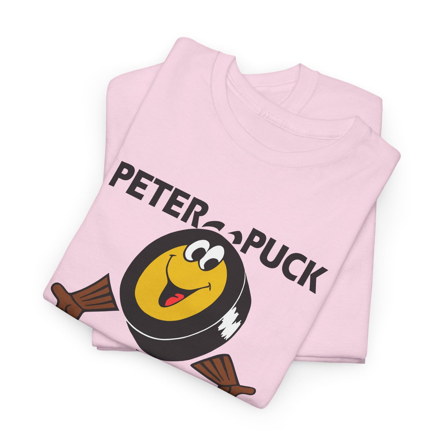 1970s tv hockey mascot peter puck tshirt