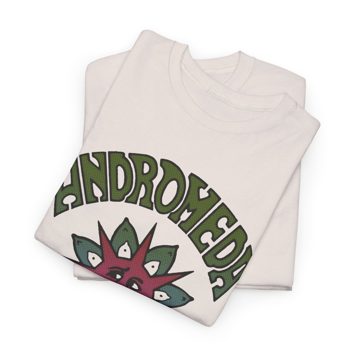 1960s english psychedelic band andromeda fan art tshirt