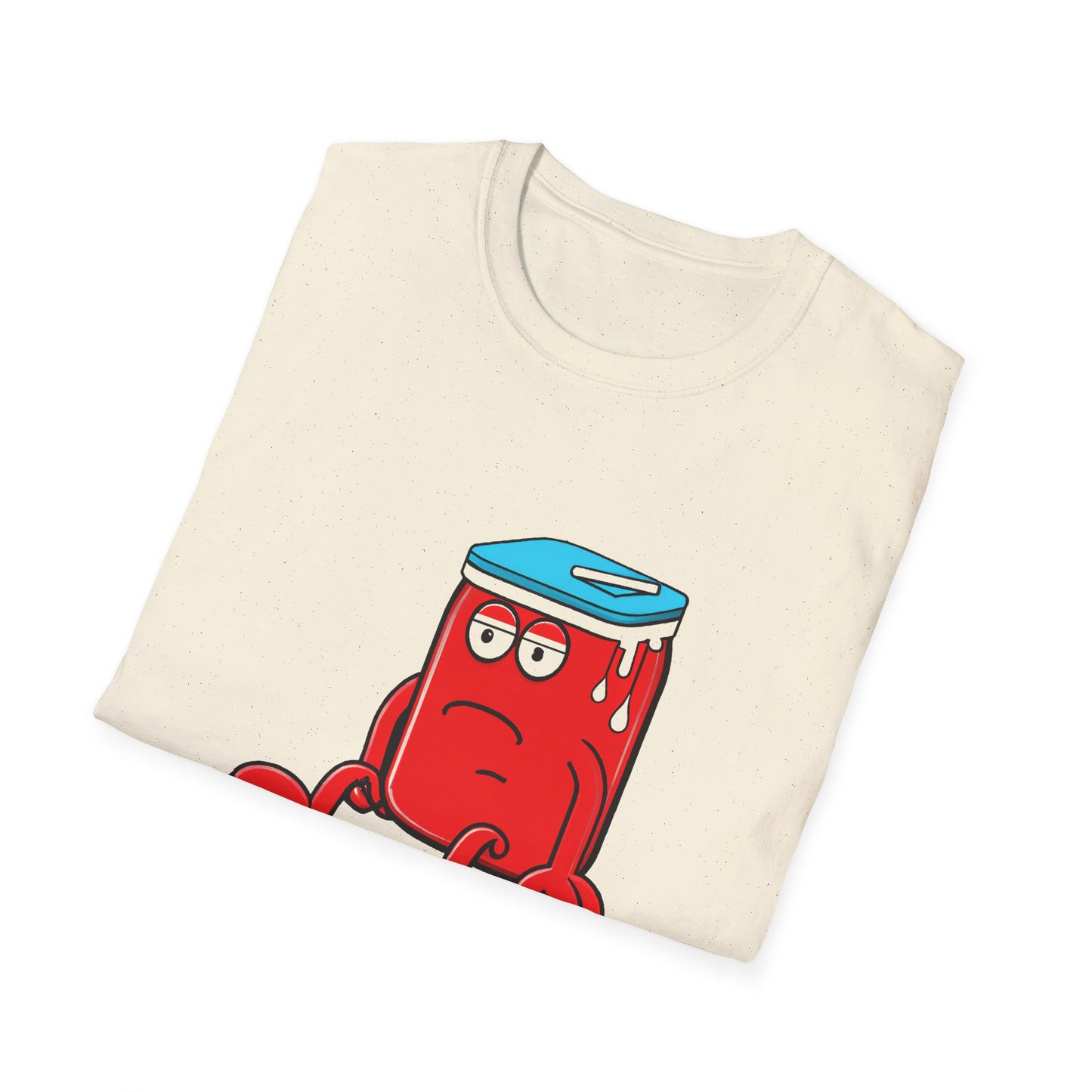 sad wanna be kool aid man juice guy tshirt