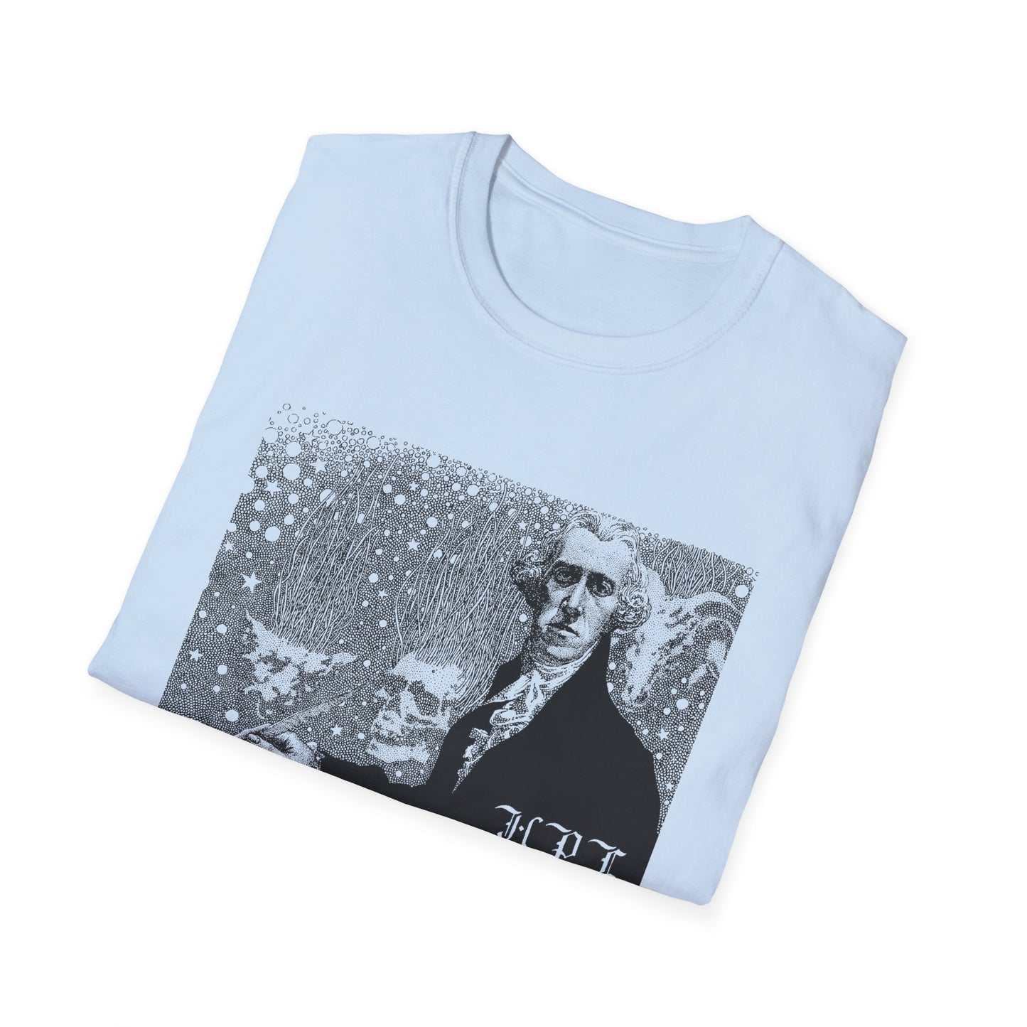 1937 illustration of hp lovecraft by virgil finlay tshirt