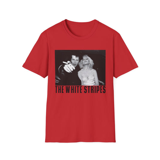 white stripes t-shirt