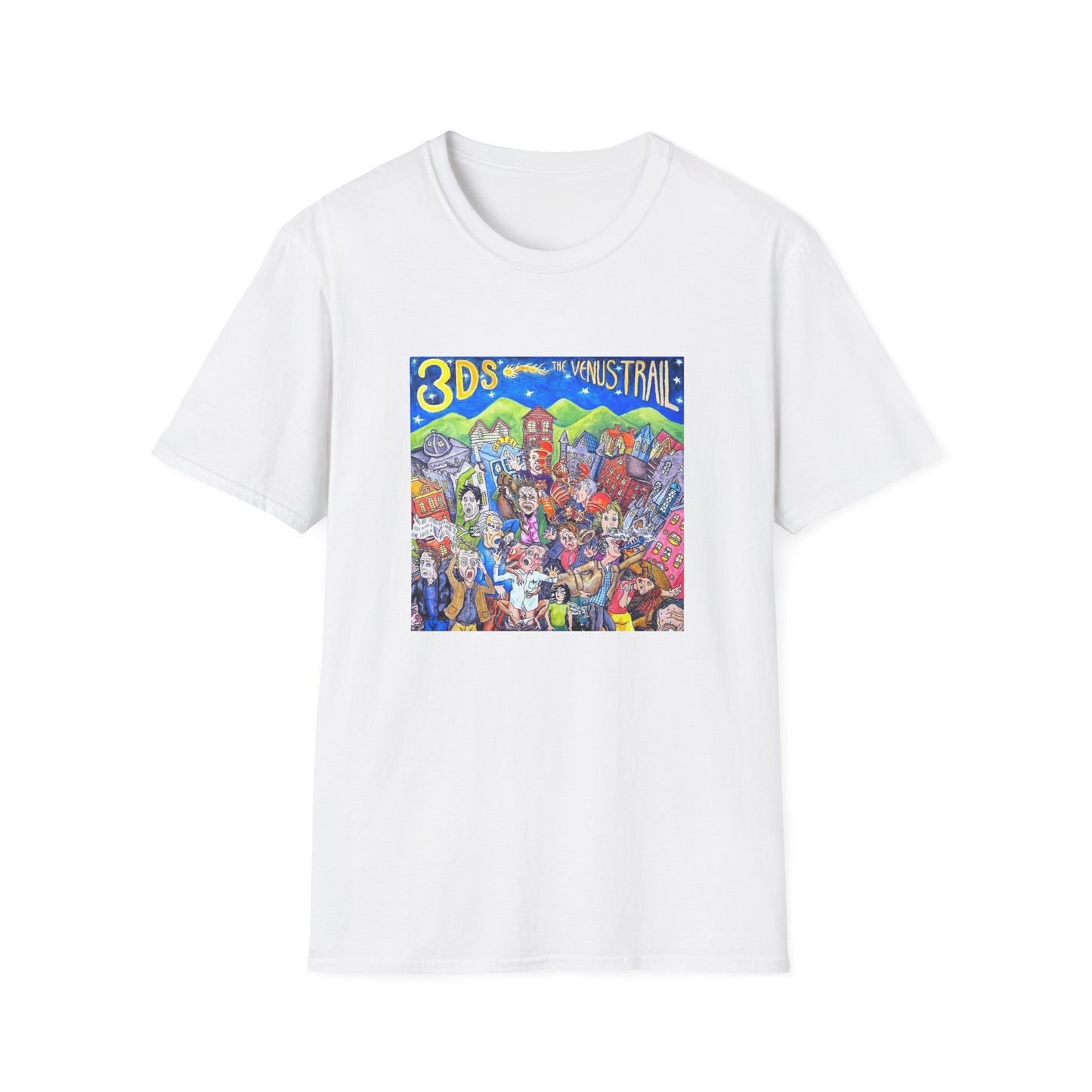 the 3d's 1993 the venus trail album tshirt